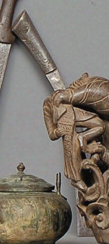 Petit couteau Turquie Manche en argent à...
