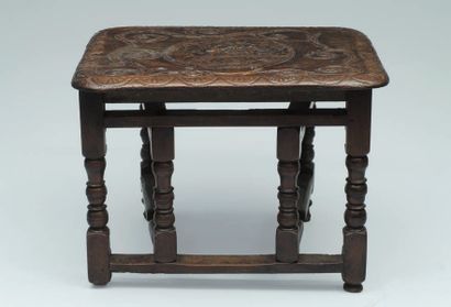 Table à pietement escamotable de type « gate-leg...