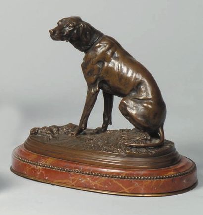 Pierre-Jules Mène (1810-1887)
« Le braque...