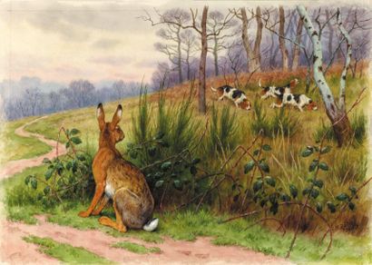 Georges-Frédéric Rötig (1873-1961)
« La chasse...