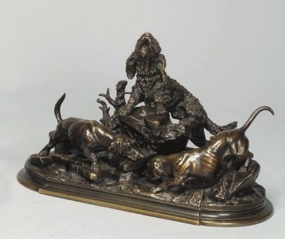 Jules Moigniez (1835-1894)
« Les trois chiens...
