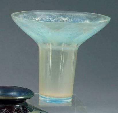 LALIQUE René (1860-1945).
*Vase 