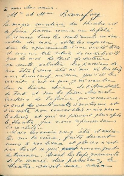 ARTAUD Antonin.
LE THÉATRE ET SON DOUBLE....