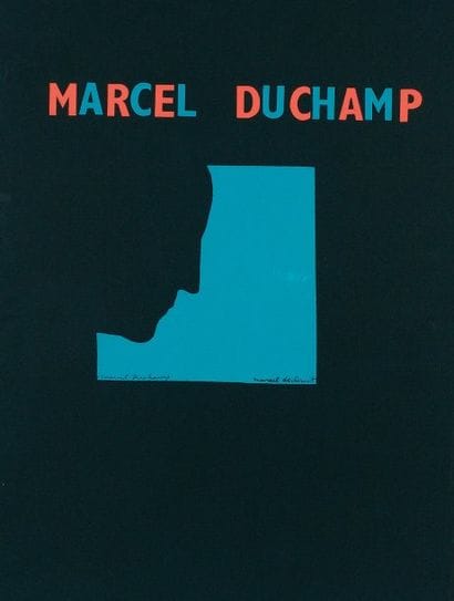 DUCHAMP Marcel. MARCEL DÉCHIRAVIT.
AFFICHE....