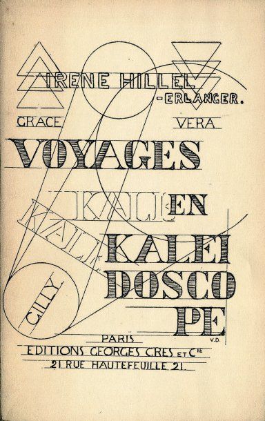 HILLEL-ERLANGER Irène.
VOYAGES EN KALEIDOSCOPE....
