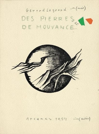 LEGRAND Gérard.
DES PIERRES DE MOUVANCE....