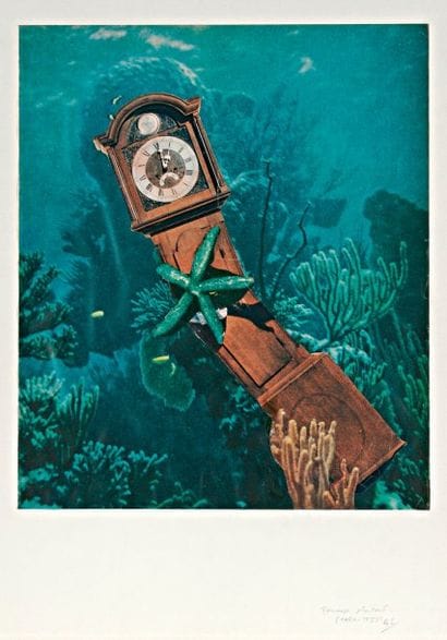LEGRAND Gérard.
BEAUCOUP PLUS TARD. COLLAGE...