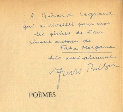 BRETON André.
POÈMES. Paris, Gallimard, 1948...