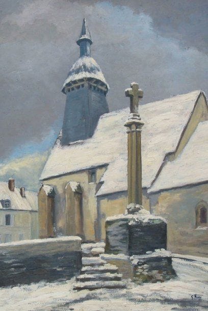 Gaston THIERY (né en 1922)
Vue du calvaire...