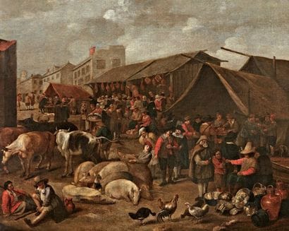 Attribué à Hendrick Marten SORGH (1610/11...