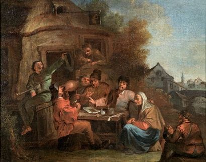 ECOLE HOLLANDAISE DU XVIIème SIECLE
Réunion...