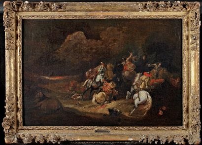 Attribué à Georg Philipp RUGENDAS (1666 -...