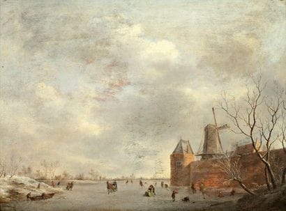 Ecole Hollandaise du XIXème siècle
Entourage...