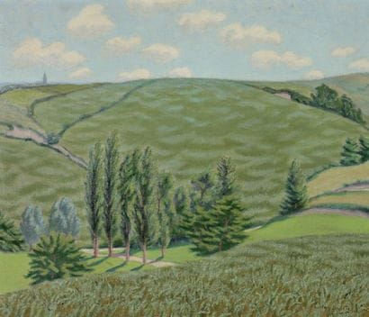 Charles LACOSTE (1870 - 1959)
Le vallon Huile...