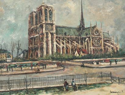 Robert LAVOINE (1916 - 1999)
Paris, Notre...
