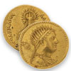 ROYAUME d'ÉGYPTE Ptolémée IV Philopator (221-204 av. J.-C.) Octodrachme d'or.