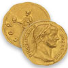 DIOCLÉTIEN (284-305) Auréus (287-289). Rome. 5,95 g. Sa tête lauré à droite.
