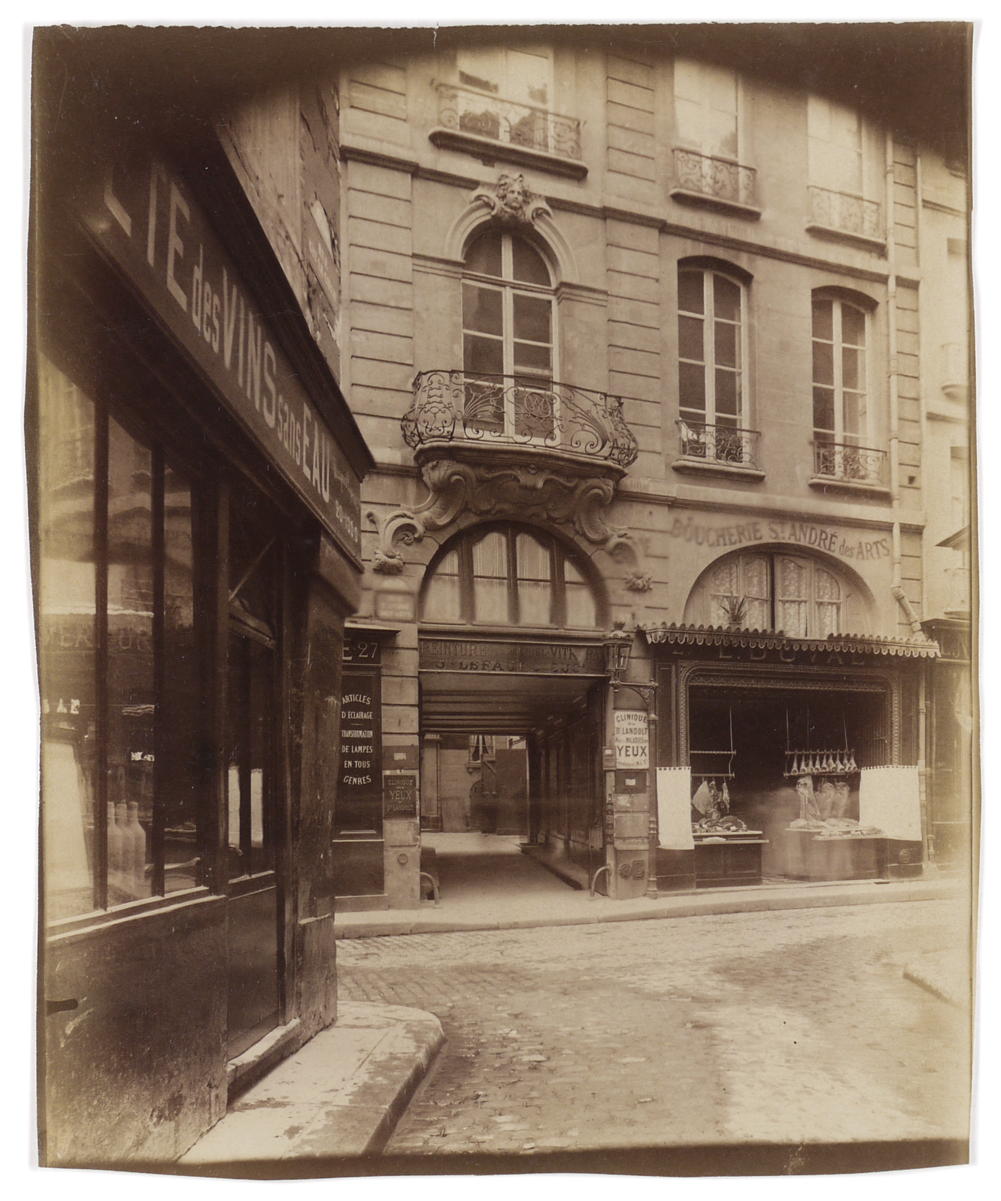La boucherie Saint-André des Arts, Paris, 1908