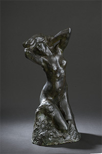 Auguste RODIN (1840-1917), La Toilette de Vénus (dite aussi Faunesse agenouillée ou Le Réveil)