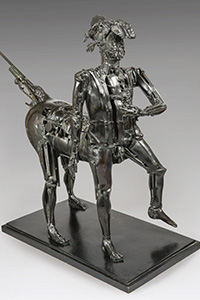 César BALDACCINI dit CESAR (1921-1998), Le Centaure, 1983-1987 Bronze soudé. Signé et numéroté 5/8. Fondeur Bocquel