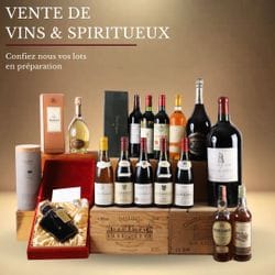 Vente de Vins & Spiritueux en préparation