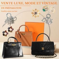 Vente Luxe, Mode et Vintage, en préparation 