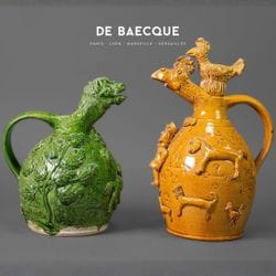 Terres vernissées et art populaire, collection d’un amateur et à divers