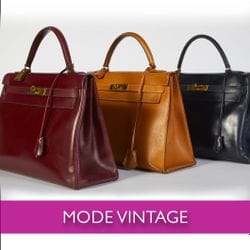 Luxe, mode vintage & maroquinerie (dépôts clôturés)
