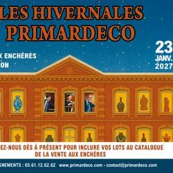 LES HIVERNALES PRIMARDECO : Vente multi-spécialités : Mobilier, Objets d'art, Sculptures, Tableaux …