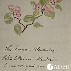 Lettres et manuscrits autographes - Partie II