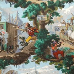Deux siècles de papiers peints. Vente n°3 online 