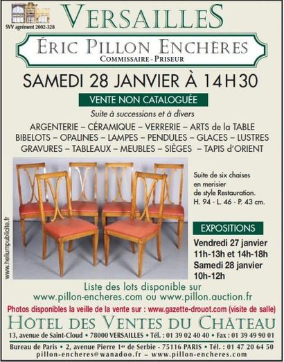 Vente généraliste non cataloguée