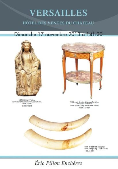 Tableaux - Objets d’art - Argenterie Mobilier des XVIIIe et XIXe siècles Tapisseries