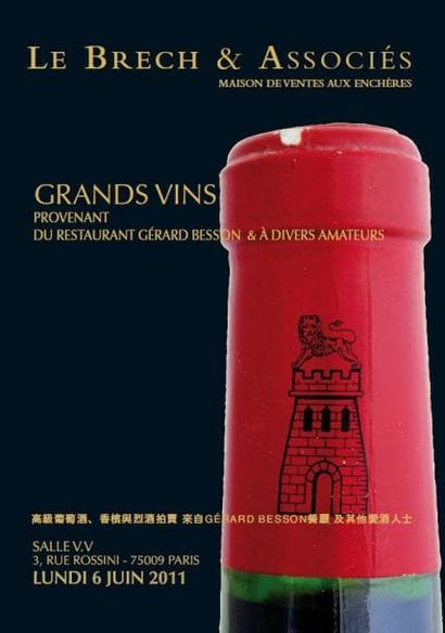 Grands vins et alcools - Vente live