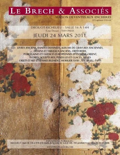 Mobilier et Objets d’art, livres, orfèvrerie...