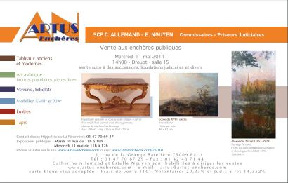 MOBILIER & OBJETS D'ART