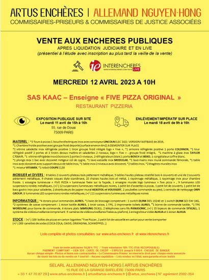 SAS KAAC - Enseigne 