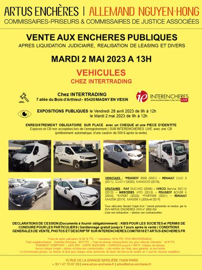 INTERTRADING | VEHICULES