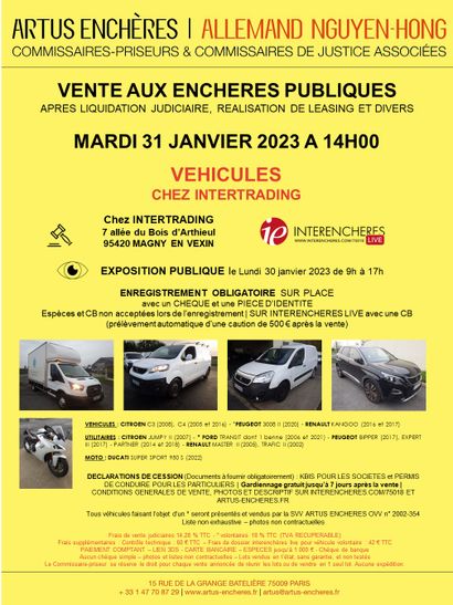 INTERTRADING | VEHICULES