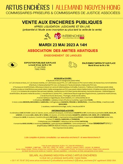 ASSOCIATION DES AMITIES ASIATIQUES | ENSEIGNEMENT DE LANGUES