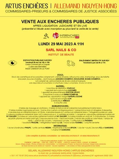 SARL NAILS AND CO | INSTITUT DE BEAUTE