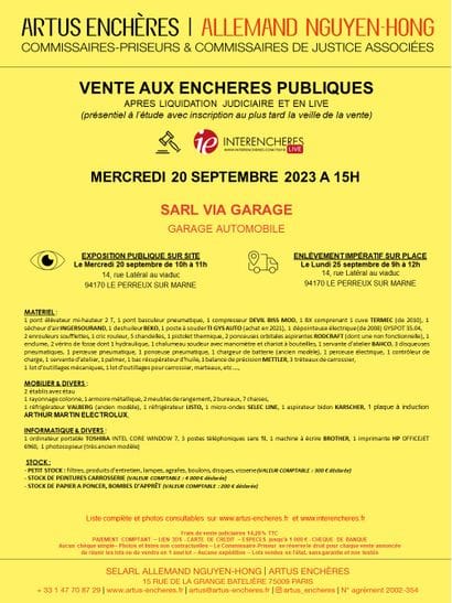 SARL VIA GARAGE | GARAGE AUTOMOBILE