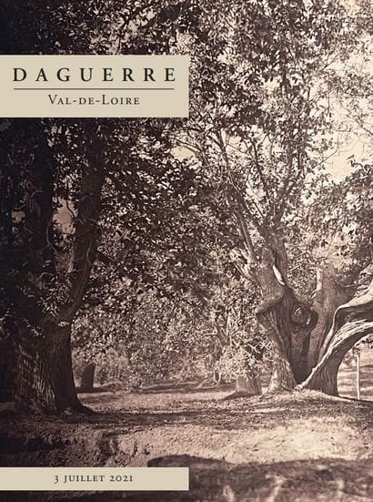 DAGUERRE - VAL DE LOIRE - Rare ensemble de photographies découvert dans une propriété en Touraine