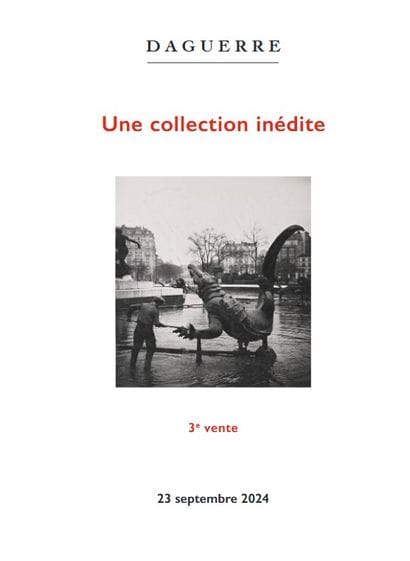 Une collection inédite - troisième vente - photos anciennes et modernes