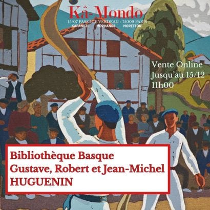 Bibliothèque Basque, Gustave, Robert and Jean-Michel Huguenin
