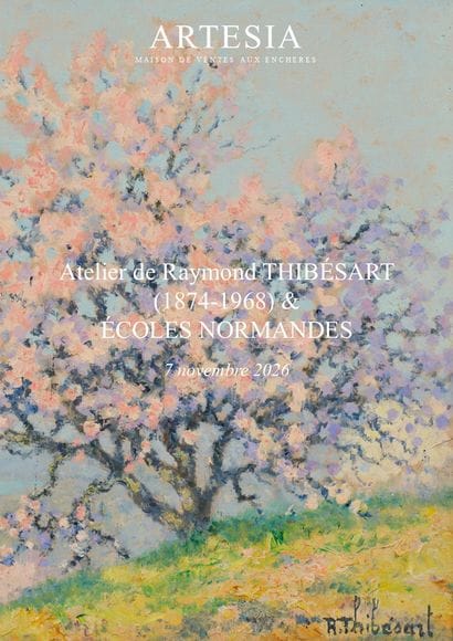 Atelier de Raymond THIBESART  (1874-1968) & ÉCOLES DE NORMANDIE