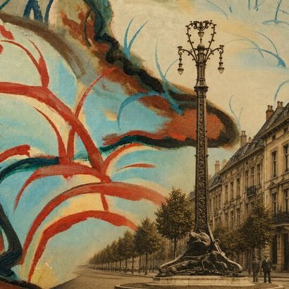 Collection d'un Esthète à Schaerbeek: Peinture, Verre et Mobilier.