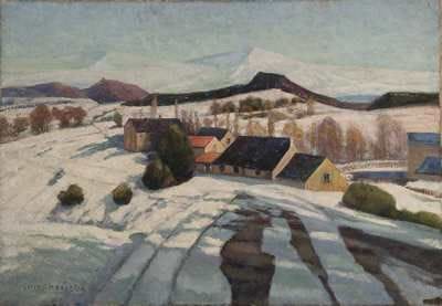 tableaux modernes : Victor Charreton, fonds d'atelier provenant de La Tour Fondue à Saint-Amand-Tallende