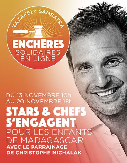 Enchères Solidaires de l'association Zazakely Sambatra 