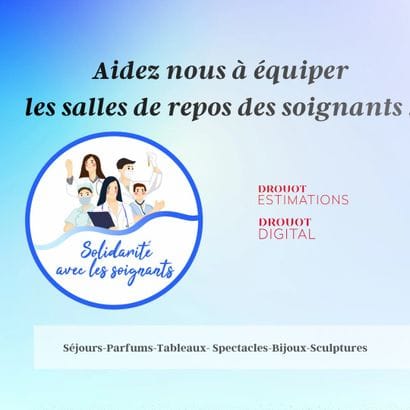 Vente aux enchères Solidarité avec les Soignants